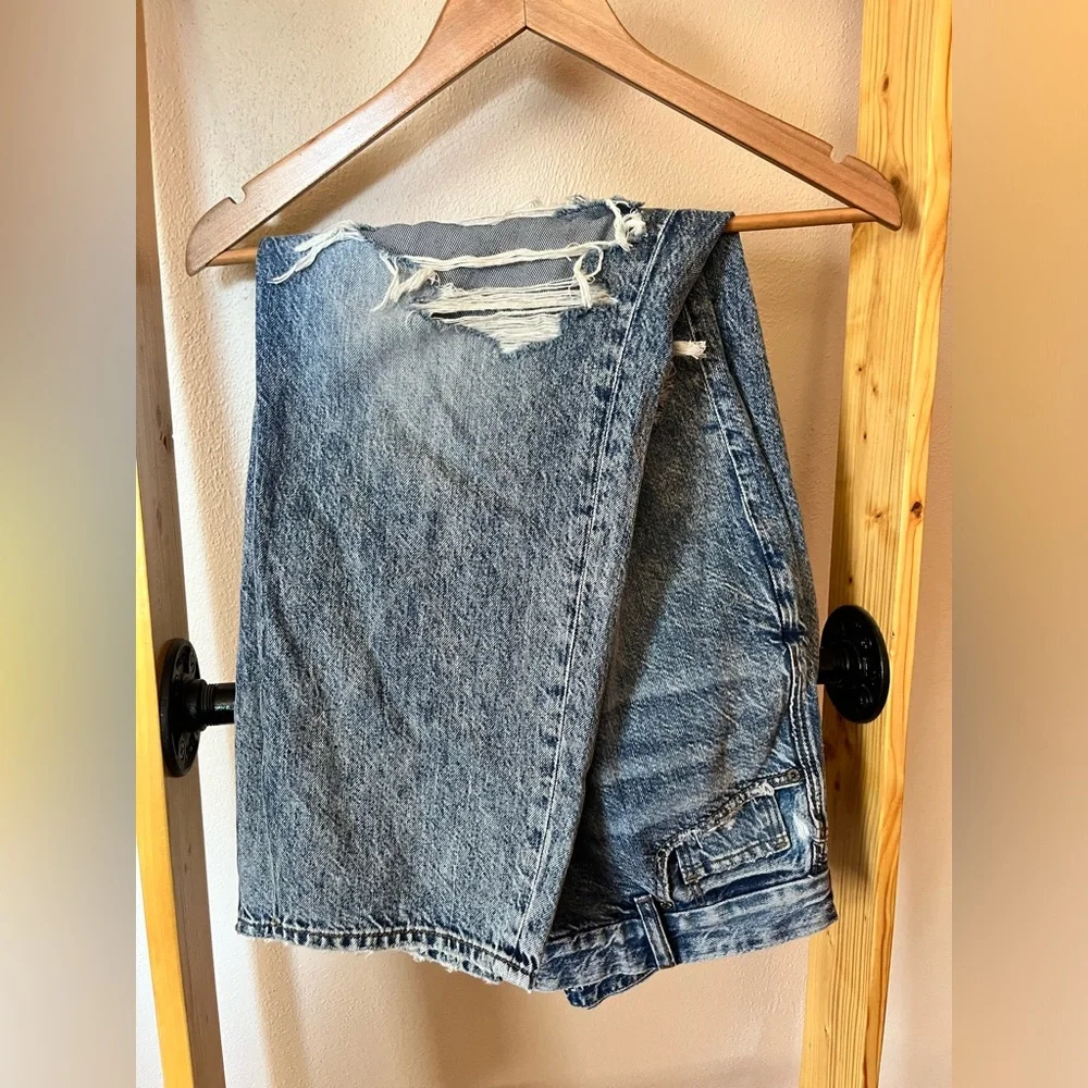 American Eagle Outfitters Blue Flare Jeans - Picture 1 of 8